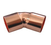 WC  45 ELBOW CXC 1/8 Image